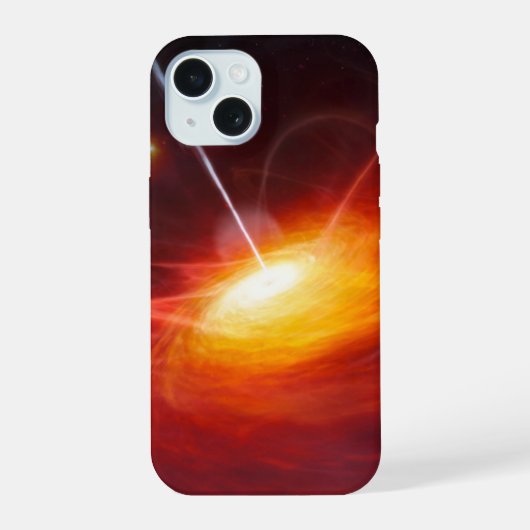 クエーサー iPhone 15ケース (裏面)