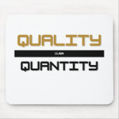 クォリティ/クォリティ – 数量 – マウスパッド (正面)