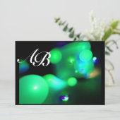 クォンタムバブル ブラックグリーン 招待状 (スタンド正面)