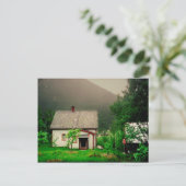 クォータインノルウェーコテージ ポストカード (スタンド正面)