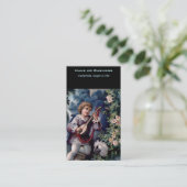 クォータインヴィンテージマンドリンプレーヤー 名刺 (スタンド正面)