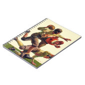 クォーターバックのパス ノートブック (左側)