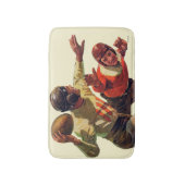 クォーターバックのパス バスマット (正面縦)