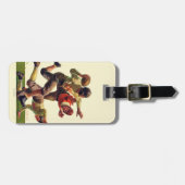 クォーターバックのパス ラゲッジタグ (正面横)