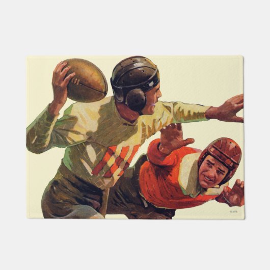 クォーターバック峠 ドアマット (正面)