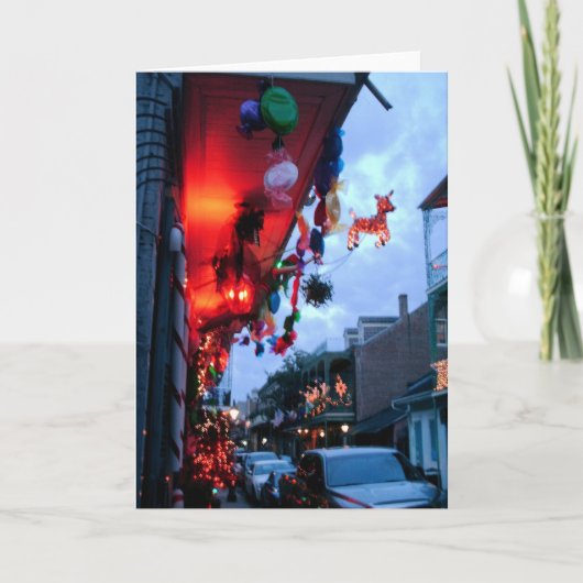 クォーターフランスのアットクリスマスフィグ通りスタジオ シーズンカード (正面)