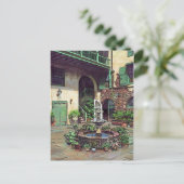 クォーターフランスのコートヤードニューオーリンズ ポストカード (スタンド正面)