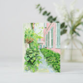 クォーターフランスのコートヤードポストカード ポストカード (スタンド正面)