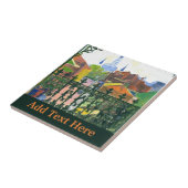 クォーターフランスのバルコニーセラミックタイル タイル (側面)