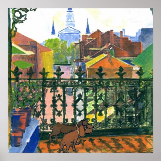 クォーターフランスのバルコニーダシュント2 ポスター (正面)