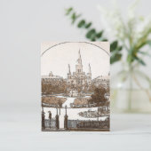 クォーターフランスのレースジャクソンスクエア1925 ポストカード (スタンド正面)