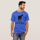 クォーターホースの女の子 Tシャツ (正面フル)