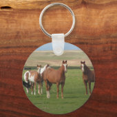クォーターホースヘルドキーチェーン キーホルダー (正面)