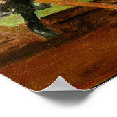 クォーターホースレースポートレート ポスター (角)