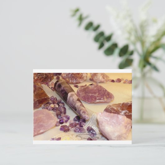 クォーツ型 ポストカード (スタンド正面)