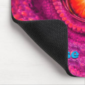 クォーテパーソナライズされたーションドラゴンズアイマウスマット マウスパッド (コーナー)