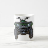 クォードのバイク- atv コーヒーマグカップ (中央)
