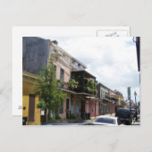 クォーフランスのト通りビューニューオーリンズルイジアナ ポストカード (正面/裏面)