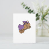 クオッカ ハロウィーン 魔女 子供 魔女の衣装 シーズンポストカード (スタンド正面)