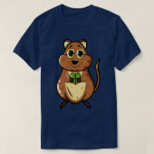 クオッカ Tシャツ (デザイン正面)