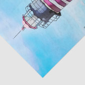 クオディライトハウスウォーターカラーデコパージュ 薄葉紙 (詳細)