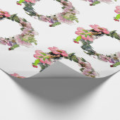 クオリティヴィンテージアート妖精と花ギフトラップ ラッピングペーパー (角)