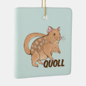 クオルオーストラリア有袋体 セラミックオーナメント (右)