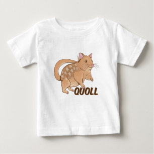 クオルオーストラリア有袋体 ベビーTシャツ