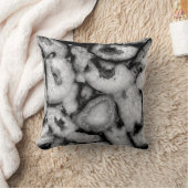 クオーツアゲイト白黒宝石 クッション (ブランケット)