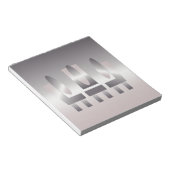 クオーツシェード会議 ノートパッド (アングル)