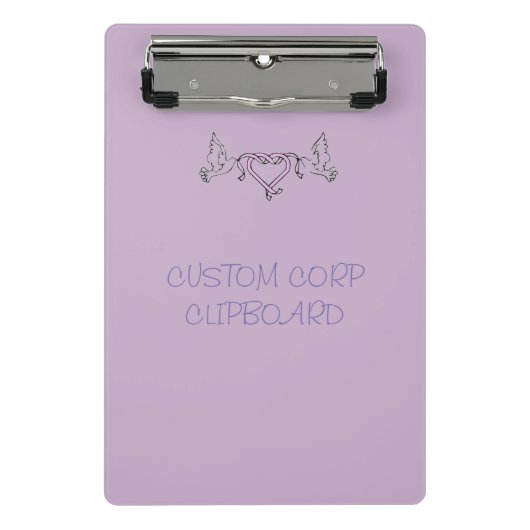 クカスタマイズ企業のリップ板 ミニクリップボード (正面)