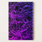 クカスタムイーンビー金ゴールドブラックパープル月刊 プランナー手帳 (裏面)