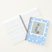 クカスタムラウズアンドシープベビー写真雑誌 ノートブック (内部)