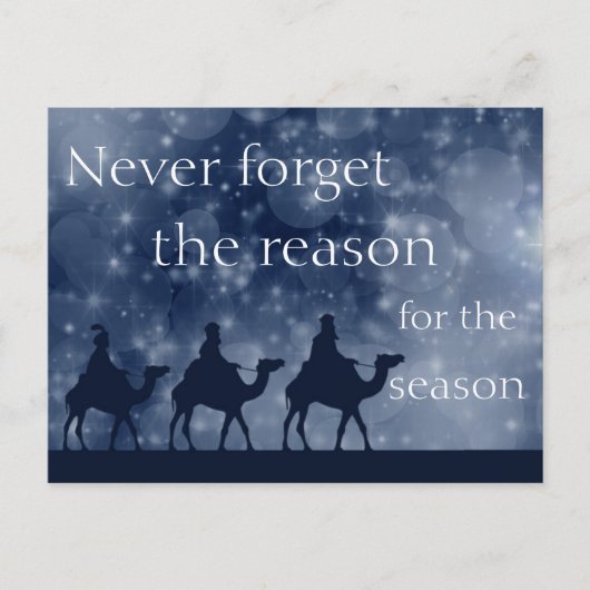 ·クカスタムリスマス三賢人 シーズンポストカード (正面)