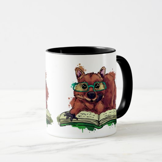 クカ読の本 マグカップ (正面右)