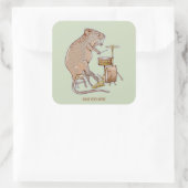 クカ遊の太鼓 スクエアシール (バッグ)