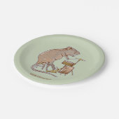 クカ遊の太鼓 ペーパープレート (アングル)