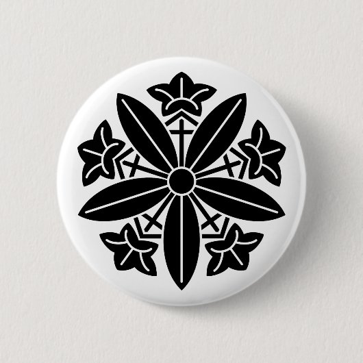 クガランポ  缶バッジ (正面)