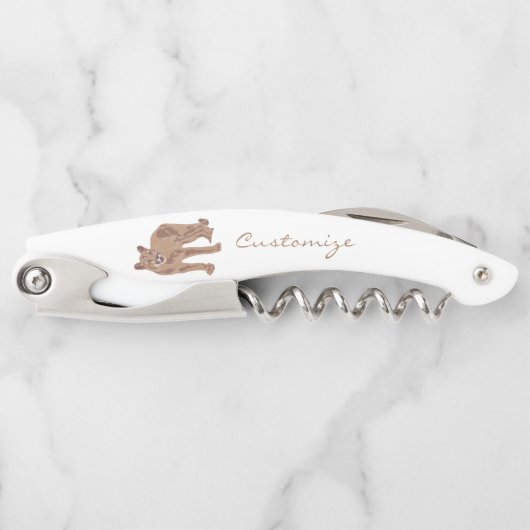 クガープママウンテンライオンサンダーコーブ ソムリエナイフ (正面)