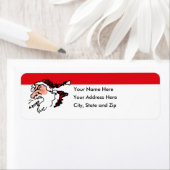 クギンスモキンサンタホリデイ差出人住所ラベル ラベル (インサイチュ)