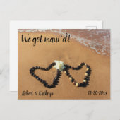 ククイナットレイビーチ得ウィマウイド葉書 ポストカード (正面/裏面)