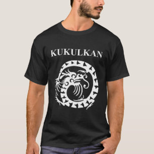 ククルカン古代マヤ蛇の神 Tシャツ