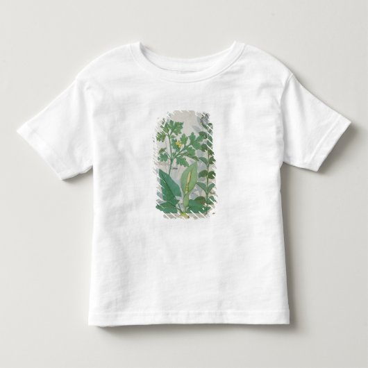 クサノオウかケシ トドラーTシャツ (正面)