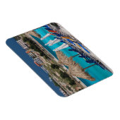 クサミル、町ビーチフロント マグネット (右側)