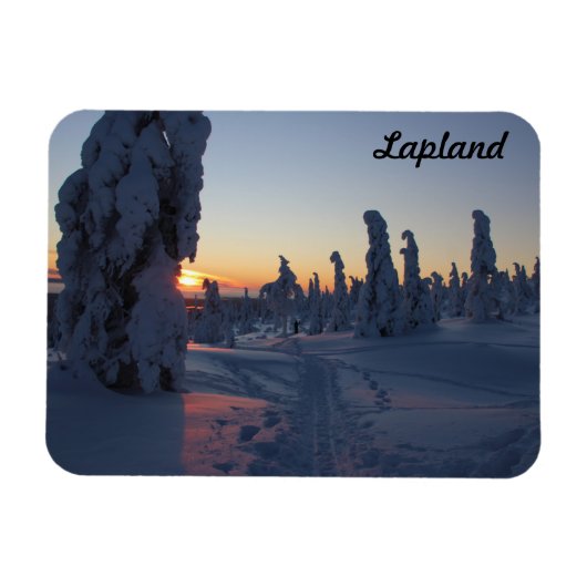 クシェ・ド・ソレイユ・シュラ・フォレ・エンネイゲ・アン・ラポニー マグネット (横)