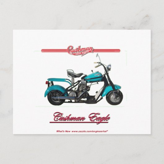 クシュマン・イーグル ポストカード (正面)