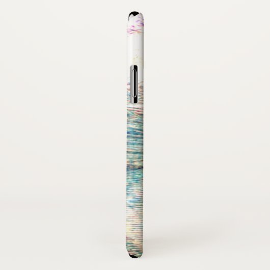 クジャクかわいらしのiphone xとして Case-Mate iPhoneケース (裏面/右)