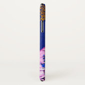 クジャクのオリエンタル・パラソル日本さくらんぼの花 Case-Mate iPhoneケース (裏面/右)