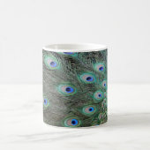 クジャクの尾羽 コーヒーマグカップ (中央)