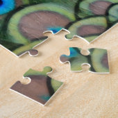 クジャクの尾羽 ジグソーパズル (側面)